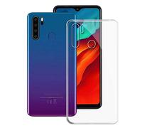 KJYF Protective Case for Blackview A80 Pro (6.49 Inches) Silicone Case Transparent TPU Bumper Anti Scratch Protection for Blackview A80 Pro - Lovers