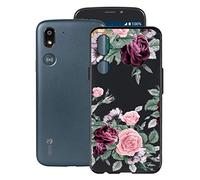 KJYF Protective Case for Doro 8050 (5.45 Inches) Silicone Case Black TPU Bumper Anti Scratch Protection for Doro 8050 - Lovers