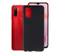 KJYF Protective Case for Ulefone Note 12P (6.82 Inches) Silicone Case Black TPU Cover Bumper Anti-Scratch Protective for Ulefone Note 12P Black