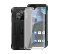 KJYF Tempered Glass Screen Protector for Blackview BV8800 (6.58 inches), [Pack of 3] [9H Hardness] [Fingerprint Sensor Compatible] High Quality HD Clear Tempered Glass Film for Blackview BV8800