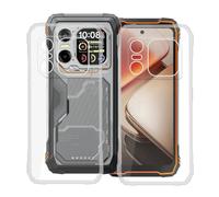 KJYFOANI Case for Blackview Xplore X1 (6.78") Phone Cover Full Body Protection Shockproof Anti-Scratch Transparent Silicone Soft TPU Back Bumper for - [2 Pieces]