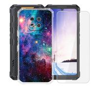 KJYFOANI Case for Cubot KingKong ES 3 (6.75"), with [1 x Tempered Glass Screen Protector], Clear Soft Shell Ultra-Thin [Anti-Scratch] [Anti-Yellow] Cases for - XV23