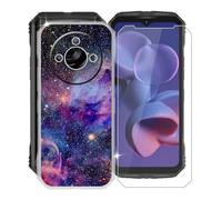 KJYFOANI Case for Doogee S118 Pro (6.58"), with [1 x Tempered Glass Screen Protector], Clear Soft Shell Ultra-Thin [Anti-Scratch] [Anti-Yellow] Cases for Doogee S118 Pro - WMA511