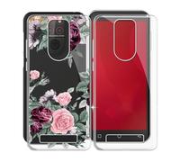 KJYFOANI Case for Emporia Smart 5 Mini Case, Transparent Shockproof Flexible Silicone TPU Cover, Ultra Thin Anti-Scratch Protective Case Cover for Emporia Smart 5 Mini (4.95 Inches) - [2 Pieces]