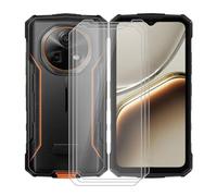 KJYFOANI for Doogee Fire 5 (6.60") Screen Protector Tempered Galss, [3 Pack] High Clear [9H Hardness] [Bubble Free] [Easy Install] Matte Protective Film for.