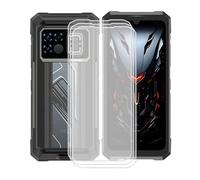 KJYFOANI For Doogee Fire 6 Max Screen Protector Tempered Galss, [3 Pack] High Clear [9H Hardness] [Bubble Free] [Easy Install] Matte Protective Film for Doogee Fire 6 Max 6.72 Inch.
