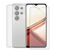 KJYFOANI for Doogee Note 56X (6.56") Screen Protector Tempered Galss, [5 Pack] High Clear [9H Hardness] [Bubble Free] [Easy Install] Matte Protective Film for.