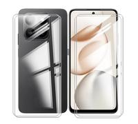 KJYFOANI for Honor 400 Smart 4G (6.77") Screen Protector Tempered Galss, [4 Pack] High Clear [9H Hardness] [Bubble Free] [Easy Install] Matte Protective Film for.
