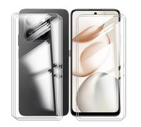 KJYFOANI for Honor 400 Smart 4G (6.77") Screen Protector Tempered Galss, [5 Pack] High Clear [9H Hardness] [Bubble Free] [Easy Install] Matte Protective Film for.