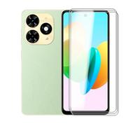 KJYFOANI For Tecno Pop 8 Screen Protector Tempered Galss, [3 Pack] High Clear [9H Hardness] [Bubble Free] [Easy Install] Matte Protective Film for Tecno Pop 8 6.60 Inch.