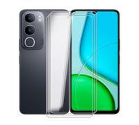 KJYFOANI for Vivo Y37t (6.74") Screen Protector Tempered Galss, [3 Pack] High Clear [9H Hardness] [Bubble Free] [Easy Install] Matte Protective Film for.
