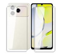 KJYFOANI for ZTE Blade A76 4G (6.75") Screen Protector Tempered Galss, [4 Pack] High Clear [9H Hardness] [Bubble Free] [Easy Install] Matte Protective Film for.