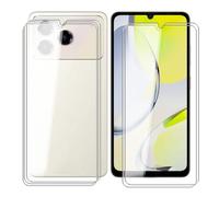 KJYFOANI for ZTE Blade A76 4G (6.75") Screen Protector Tempered Galss, [5 Pack] High Clear [9H Hardness] [Bubble Free] [Easy Install] Matte Protective Film for.