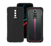 KJYFOANI Phone Case for Doogee Blade 10 Energy 6.56 Inch, Black Anti-Scratch Bumper Shell, Shockproof Anti-Drop Protection Case, Ultra-Thin Soft Back Cover for - Black