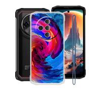 KJYFOANI Phone Case for Doogee Fire 6 Power (6.56"), Shockproof Bumper Soft Shell Cases for Doogee Fire 6 Power, Transparent Anti-Scratch Back Cover [Ultra Slim X Anti-Yellow] - Big Fish