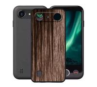 KJYFOANI Phone Case for Doro Aurora A10 4.50 Inch, Black Anti-Scratch Bumper Shell, Shockproof Anti-Drop Protection Case, Ultra-Thin Soft Back Cover for - Wooden Styles