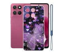 KJYFOANI Phone Case for Motorola Moto G Max India(6.72")-Transparent-XV16