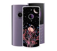 KJYFOANI Phone Case for Nokia 110 4G 2023 (1.8"), Soft Shell Cover with 360° Rotation Ring Holder, Cute Pattern Design for Girl Woman, for Nokia 110 4G 2023 Protection Case - Miracle