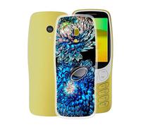 KJYFOANI Phone Case for Nokia 3210 2024 (2.40"), Shockproof Shell Bumper Soft Shell Cases for Nokia 3210 2024, with 360° Rotation Ring Kickstand Anti-Scratch Clear Back Cover - Blooming