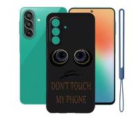 KJYFOANI Phone Case for Samsung Galaxy F70 Pro 5G(6.70")-Black-XV6