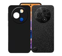 KJYFOANI Phone Case for TCL 605 6.67 Inch, Black Anti-Scratch Bumper Shell, Shockproof Anti-Drop Protection Case, Ultra-Thin Soft Back Cover for - Black