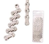 Kjzeex Bike Chain, Single 10 Speed Bike Chain, Bicycle Chain, Chain, High-Strength for Road,Mountain Biking, Racing, Cycling