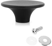 Kjzeex Universal Stainless Steel Replacement Knob Handle,Dutch Oven Knob Bakelite Replacement Knob Pot Lid Handle Compatible, for Casserole Pots Dishes Saucepans