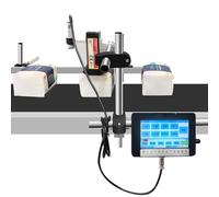 KJZQXYX 12.7mm/25.4mm Industrial Inkjet Printers with Quick-Drying Ink Cartridge for Production Line Marking on Any Product (ZX25)