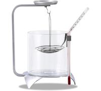 KJZQXYX Density Determination Kit, Electronic Balance Density Determination Kit, With Thermometer, Precise Solid & Liquid Density Measurement