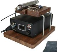 KJZQXYX Leather Edge Creaser Machine Leather Electric Heating Press Tool,Digital Display Adjustable Temperature, for DIY Leatherworking