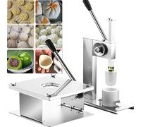 KJZQXYX Manual Bun Maker,Steamed Bun Mould,Forms Baozi Machine,Desktop Bun Making Machine,for Home and Commercial (Smallfilmcup)