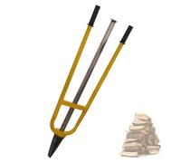 KJZQXYX Manual Firewood Splitter, Inertial Handheld Log Splitting Tool, for Camping, Farm & Home Use, Wilderness Survival (L)