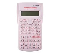 KK-82MS-B/KK-82MS-D Portable ScientificCalculator for Secondary School,Pink | Scientific Calculator Pink, ScientificCalculators, Scientific GCSE Calculator with Two-line Display,240 Arithmetic Functions