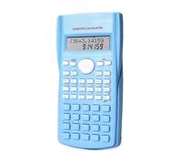 KK-82MS-B/KK-82MS-D Portable Student Scientific Calculator with Two-line Display Function 240 Arithmetic Functions, Large Screen for Easy Use (Blue)