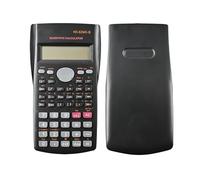 KK-82MS-D Scientific Calculator,Engineering Scientific Calculator with 240 Functions,2-Line Display for School Exams Office Business Home Use,Black