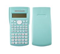 KK-82MS-D Scientific Calculator,Engineering Scientific Calculator with 240 Functions,2-Line Display for School Exams Office Business Home Use,Green