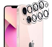 KK KENIK 3 Pack Camera Lens Protector for iPhone 14 /For iphone 14 Plus, 9H Tempered Glass, Anti-Scratch, Case Friendly,Not Affect Night Shooting,HD Clear
