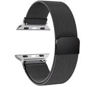 KK KENIK Magnetic Strap Compatible with Apple Watch Straps Series 9 8 7 6 5 4 3 SE2 SE,44mm 42mm 41mm 40mm 38mm for Men,Women,Milanese Loop for iWatch Bands (Black, 38mm/40mm/41mm/42mm(Series 10))