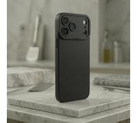 KK KENIK Silicone Case For iphone 17 Pro Max,Slim Fit,Soft-Touch,DustProof, Anti Silky Smooth touch,Compatible with iPhone 17 Pro Max Cover, Black
