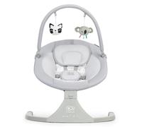 KK Kinderkraft KKBLULIGRY000 Kinderkraft Electric Baby Rocker 2 in 1 LULI, Grey, 4 kg