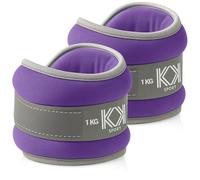 KK Neoprene Ankle Straps Pair - Adjustable Straps for Ankle - Leg Weights Pair for Exercise - Adjustable Leg Straps with Neoprene Padding for Walk, Running, Workouts, & Training