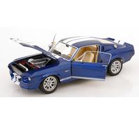 KK Scale 1:12 Ford Mustang Shelby GT500 1967 Blue/White (KKDC120174) Diecast ...
