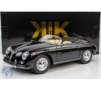 KK Scale 1:12 Porsche 356A Speedster 1955 Black (KKDC120093) Diecast Model