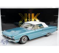 KK Scale 1:18 Ford Thunderbird Cabriolet 1966 Light Blue Metallic from Thelma...