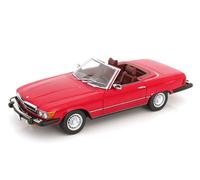 KK Scale 1:18 Mercedes-Benz 450 SL (R107) from "Dallas" TV Series 1979 Red (K...