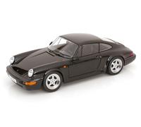 KK-Scale KKDC120243S Porsche 911 (964) RS with Speedline Rims Black 1992 with Openings - 1/12 Scale - Model Car