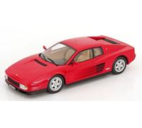 KK Scale KKDC180516 Ferrar Testarossa Red 1986 Interior Beige 1:18 Scale Model Car