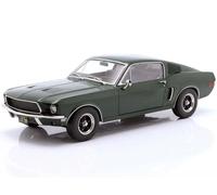 KK Scale KKDC181391 Mustang GT Fastback Dark Green 1968 "Bullitt" Look-A-Like - Scale 1/18 - Model Car