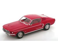 KK-Scale KKDC181392 Mustang GT Fastback Red 1968 Scale 1/18 Model Car