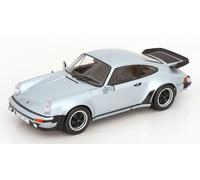 KK Scale KKDC181444 Porsch 911 (930) Turbo 3.3 Silver 1977 1:18 Scale Model Car